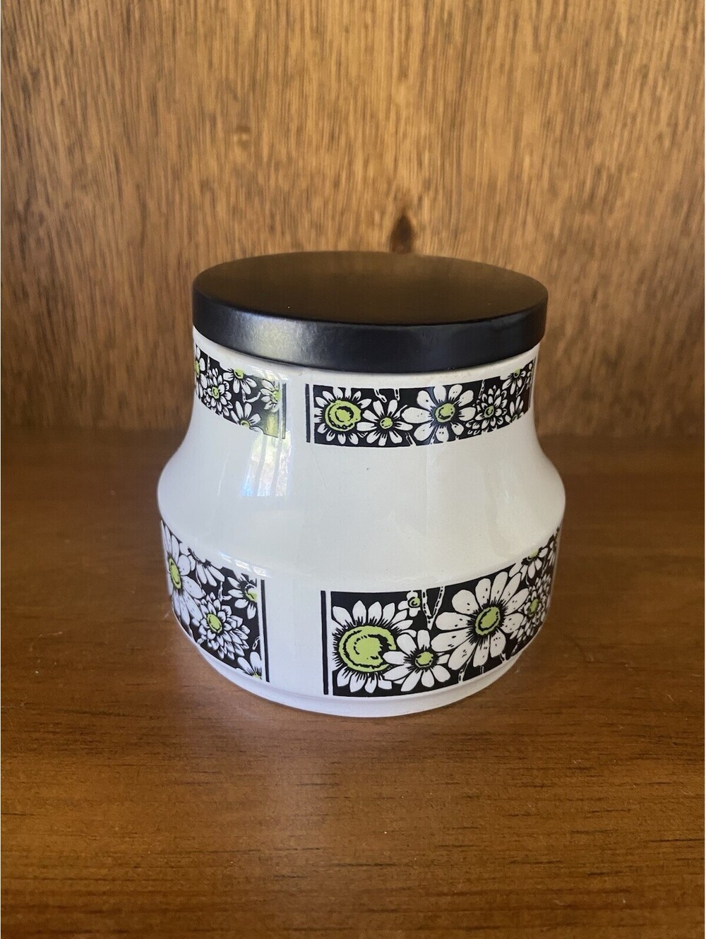 Vintage Sugar Bowl Johnson Brothers 1974-1989 England Samba Flower Power Design